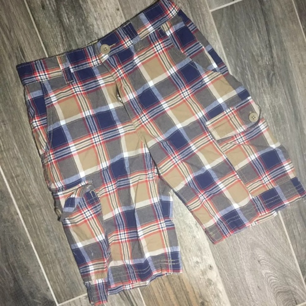 Plaid shorts